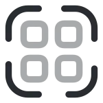 Scan Barcode SVG Icon